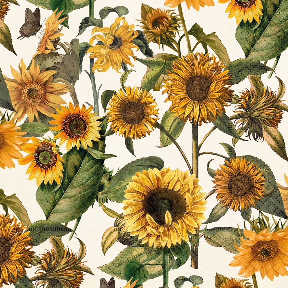 Napkin Sunflowers
