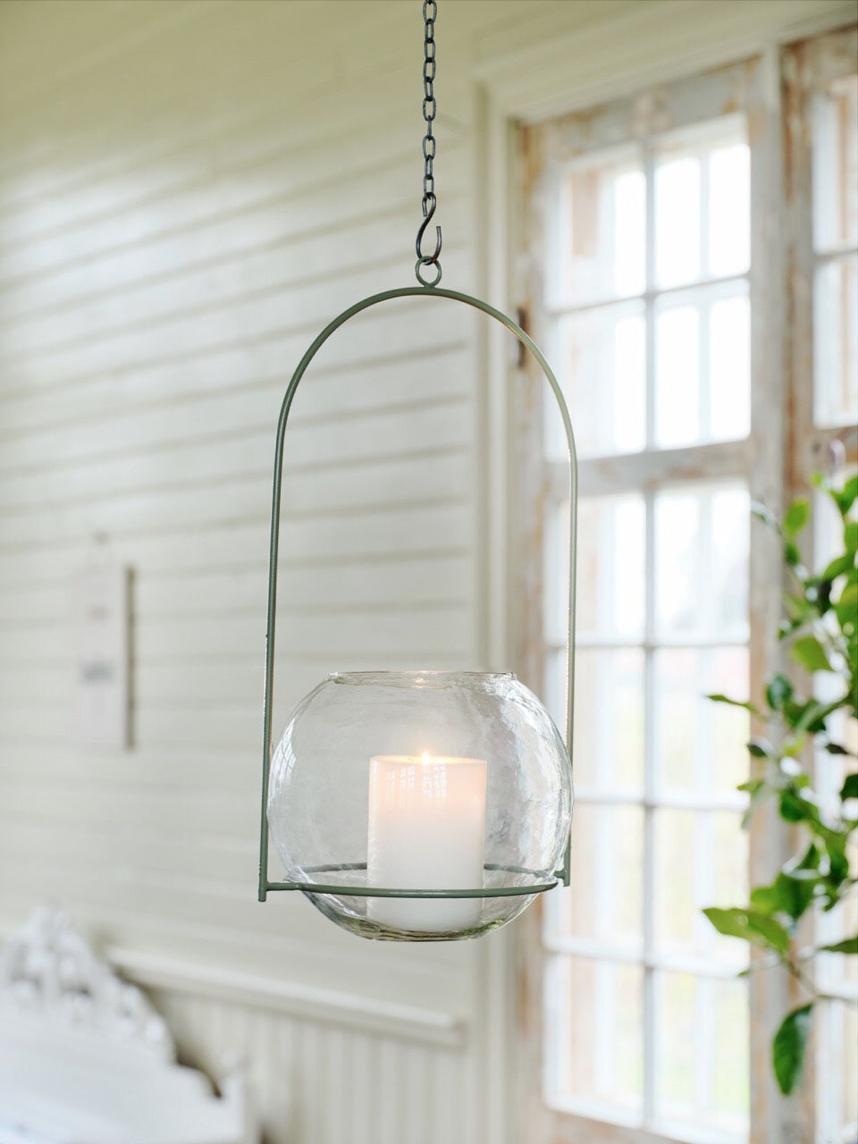 Hanging Lantern Globe Lena Green