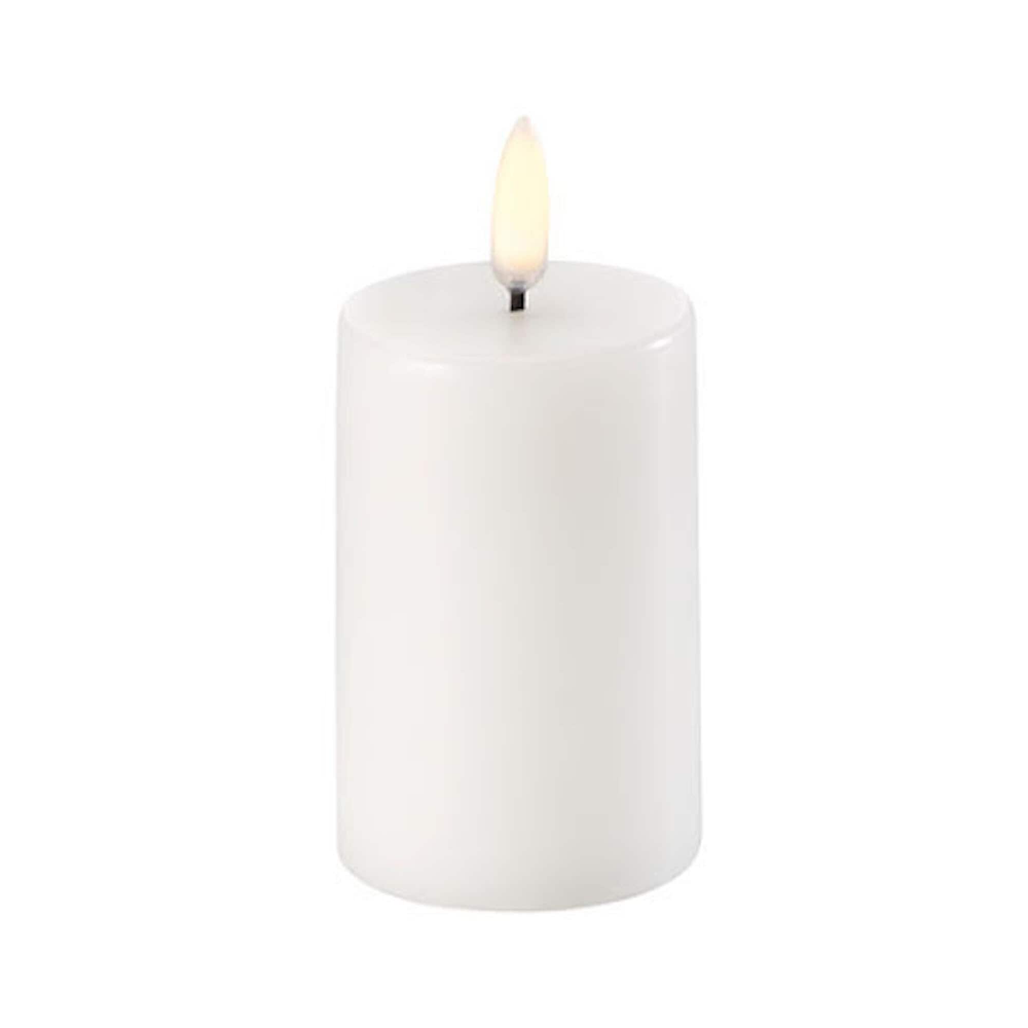 UYUNI Pillar Candle Low LED White