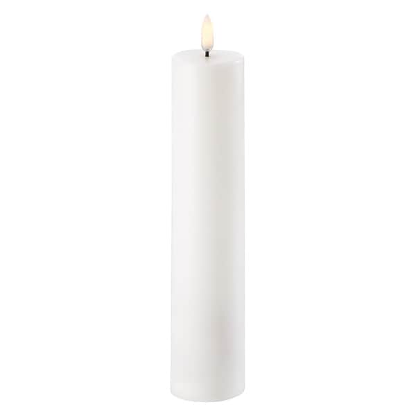 Pillar Candle LED White