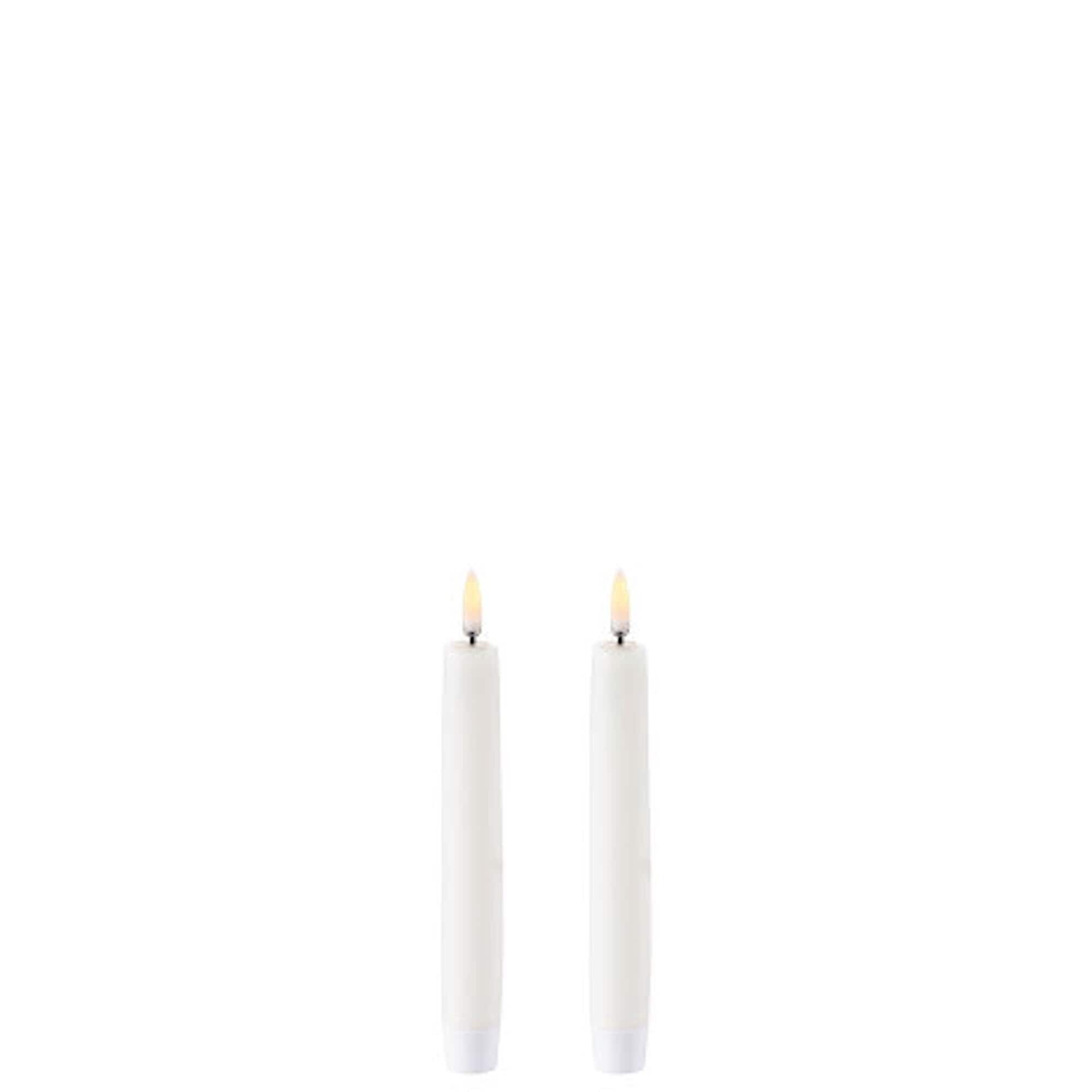 Taper Candles LED Small 2-pack