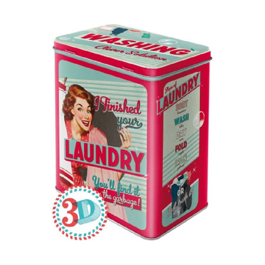 Tin Laundry Wash