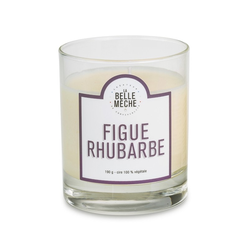 Fig and Rhubarb Scented Candle
