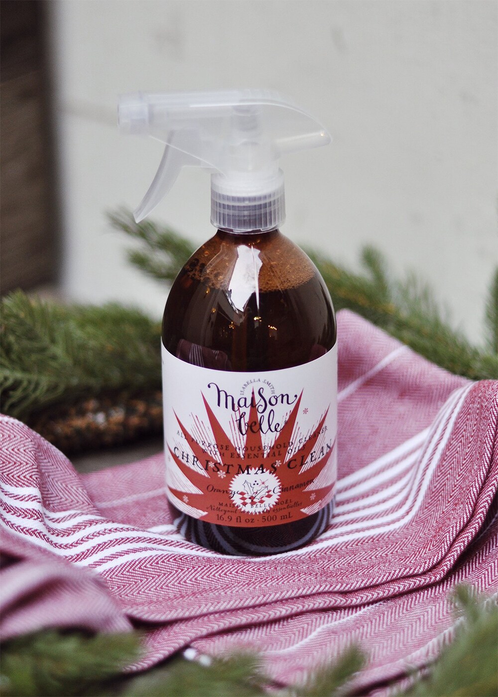 Christmas Clean Orange/Cinnamon