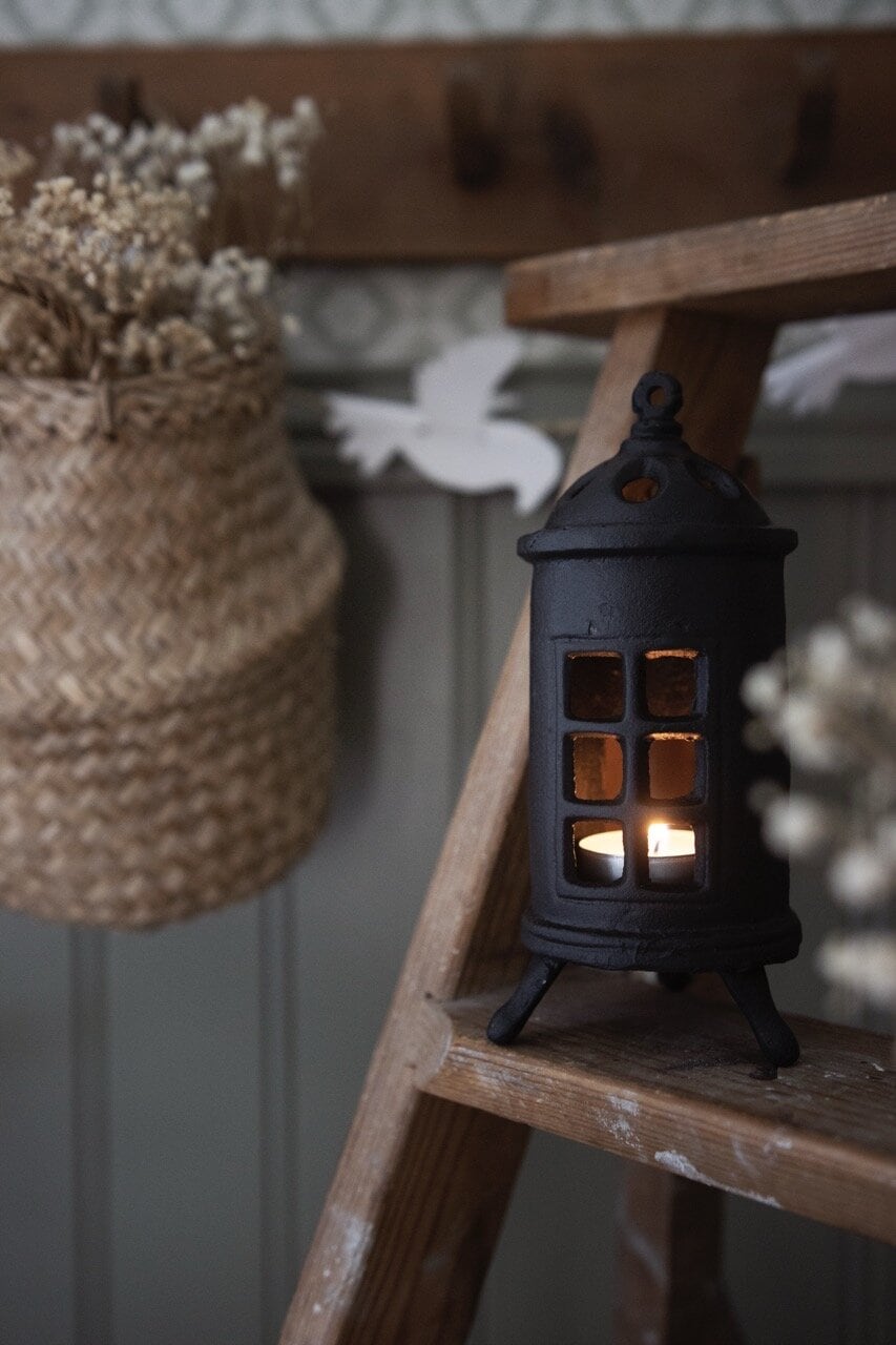 Stove for Tea Lights Black