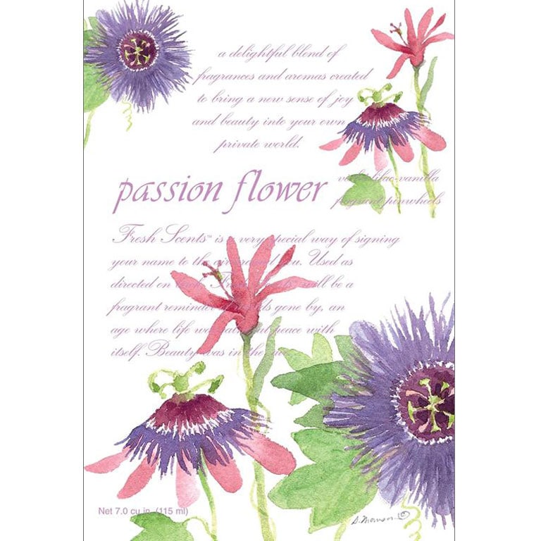 Scented Sachet Passion Flower