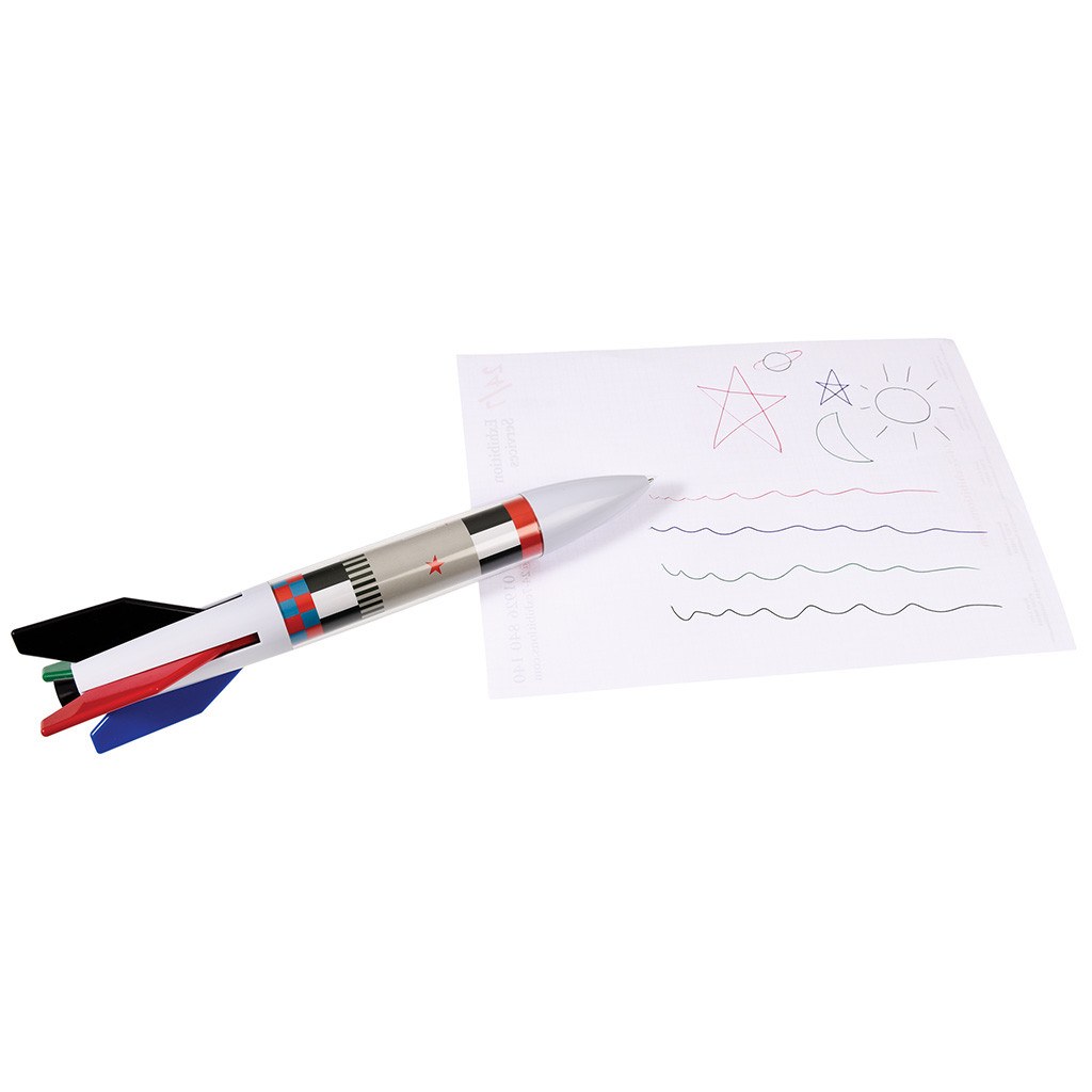 Giant Space Age Rocket Pen