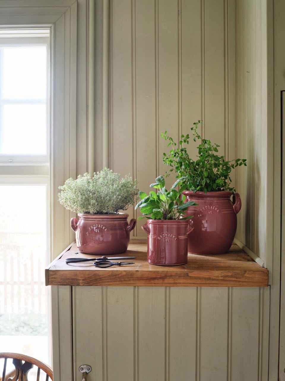 Pot Brobacka 4L Burgundy High