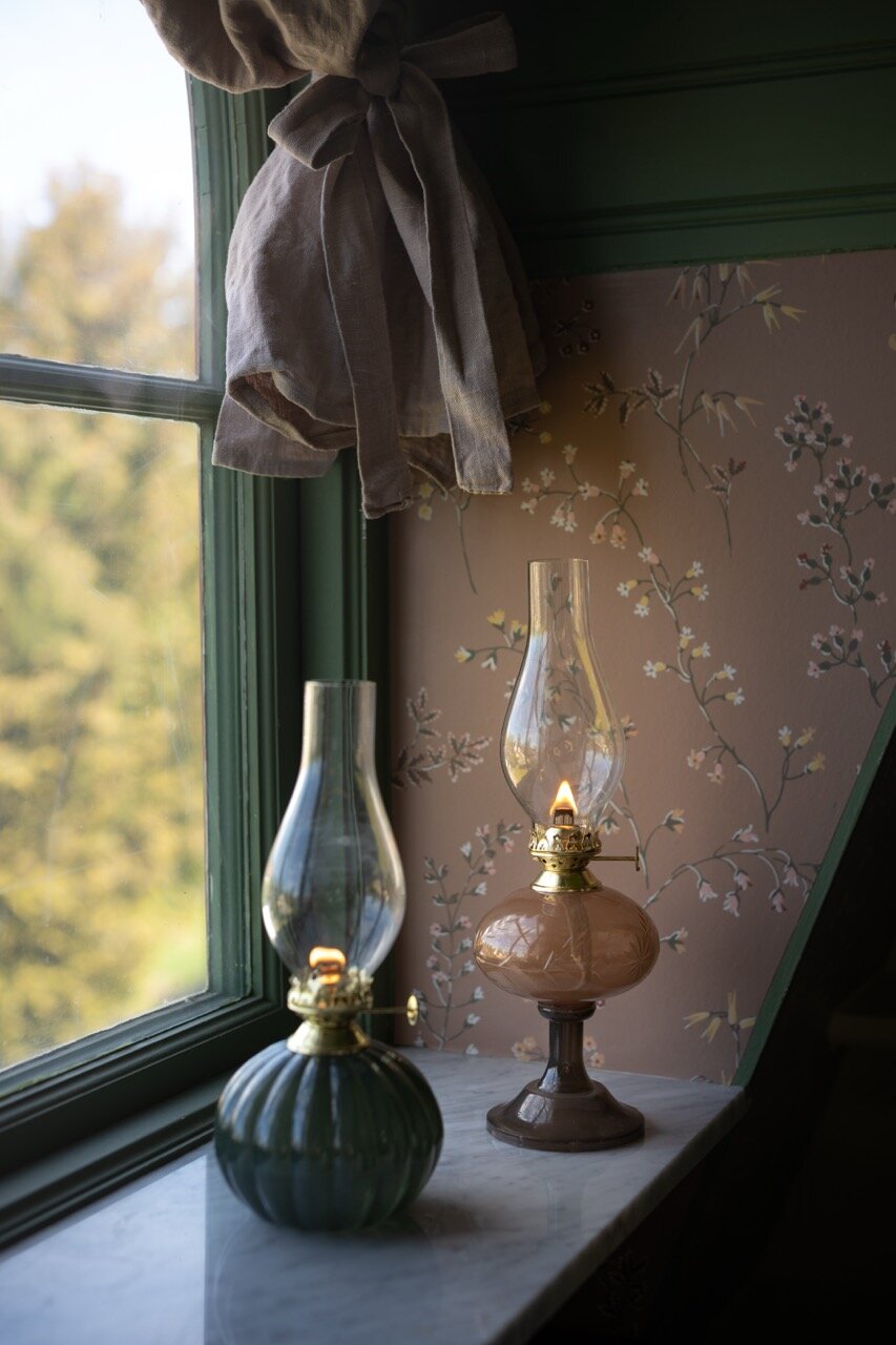 Kerosene Lamp Esmeralda - Ash Pink/Brown