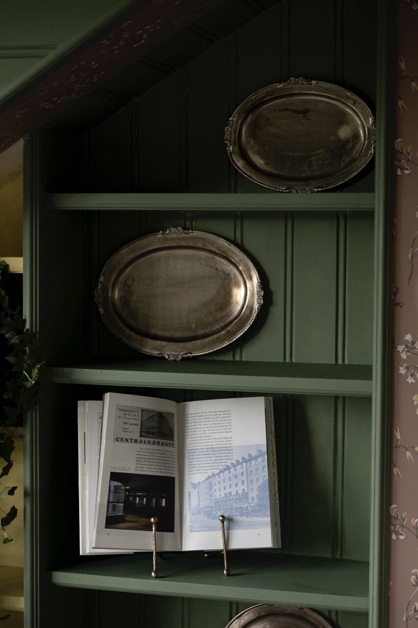 Book stand Lovis antique brass